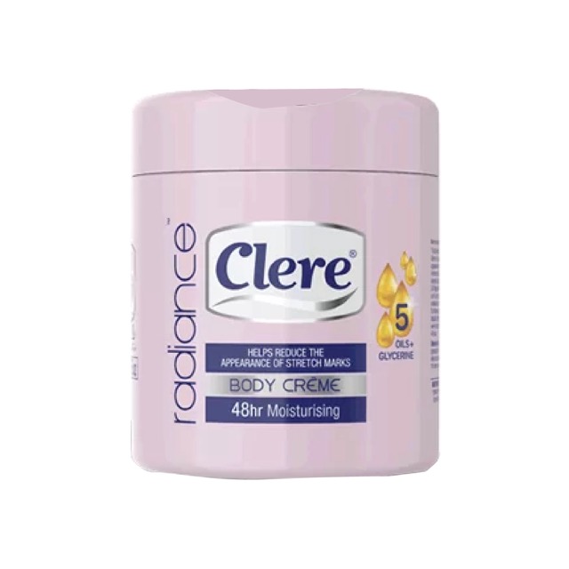 Clere radiance 5 oils and glycerine Cream 400ml