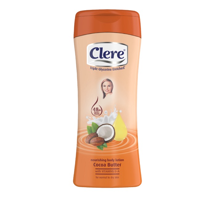 Clere Cocoa Butter lotion 400ml