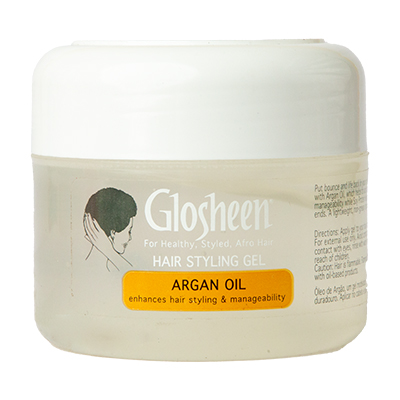 Glosheen Argan Oil Hair Styling Gel - 125ml