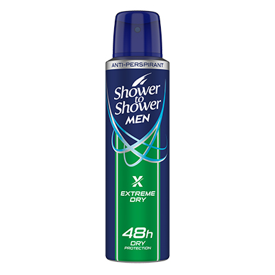 Shower to shower Anti-perspirant Extreme Dry Spray