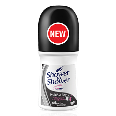 Shower to shower Anti-perspirant Invisible dry Roll on Female