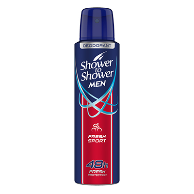 Shower to shower Deodorant Fresh Sport Spray