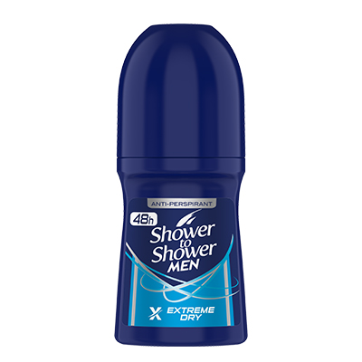 Shower to shower  Extreme Dry Roll on