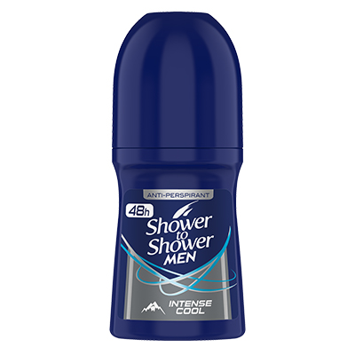 Shower to shower Intense cool Roll on